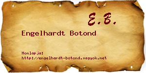 Engelhardt Botond névjegykártya